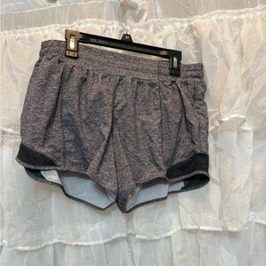 lululemon hotty hot grey shorts!